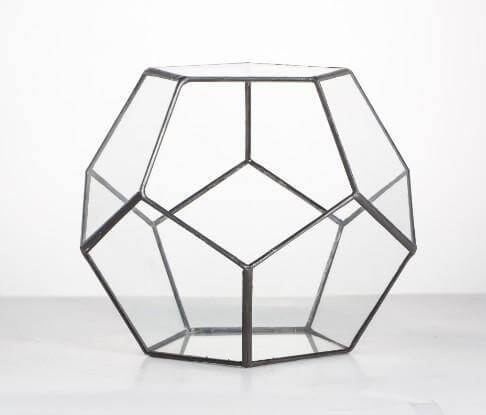 Geometrisk Terrarium Glass Vase | Luvikno
