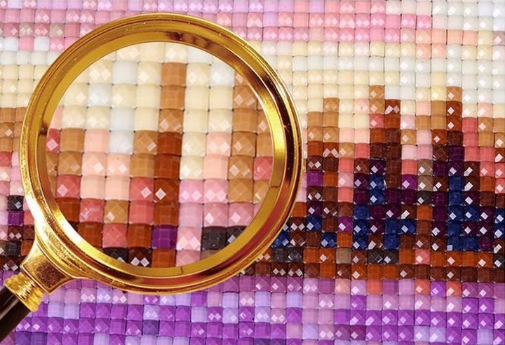 Den Perfekte Nattestjernen - GemPaint Kit | Luvikno