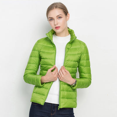 Lett dunjakke med urban eleganse