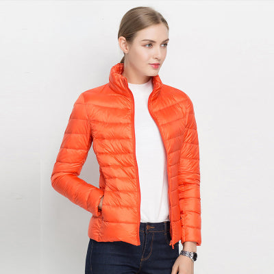 Lett dunjakke med urban eleganse