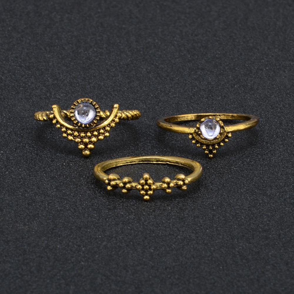 7 Piece Stack Vintage Ringer | Luvikno