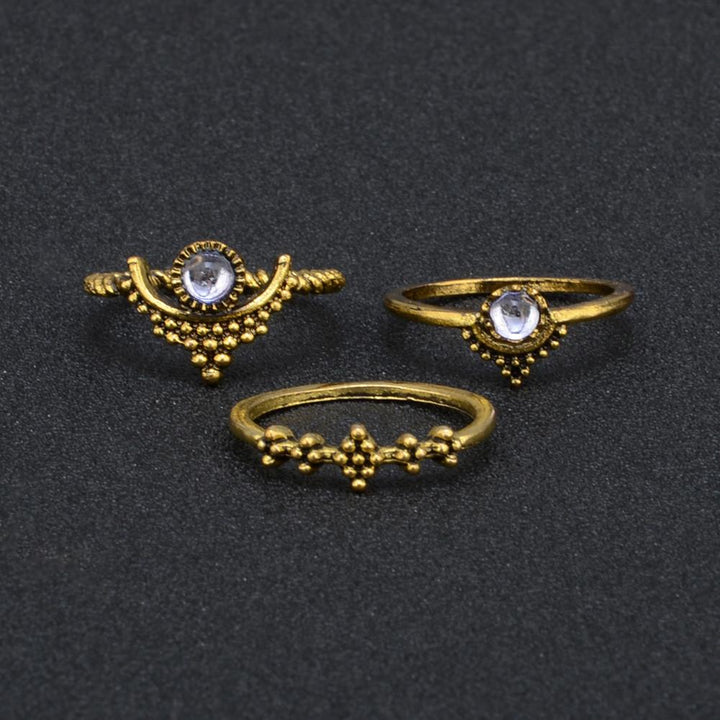 7 Piece Stack Vintage Ringer | Luvikno