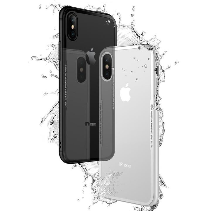 Herdet Glass iPhone Etui | Luvikno