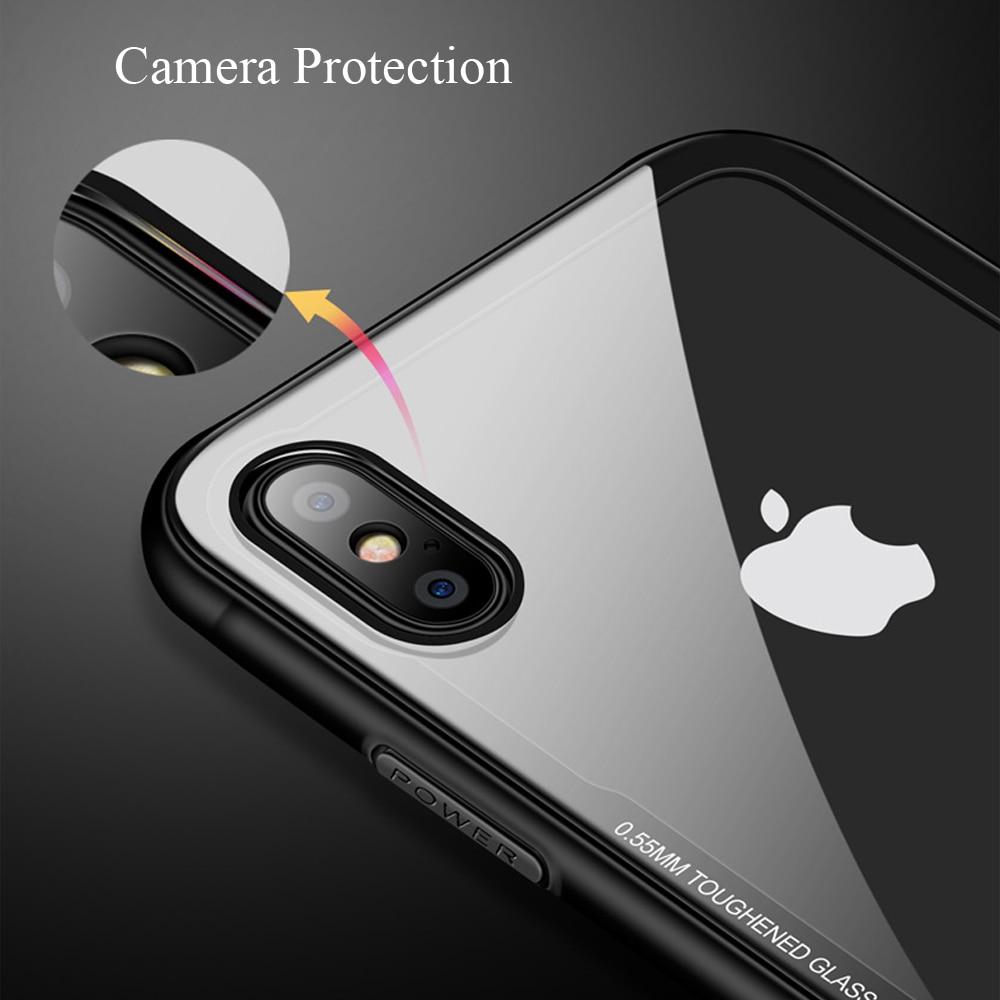 Herdet Glass iPhone Etui | Luvikno