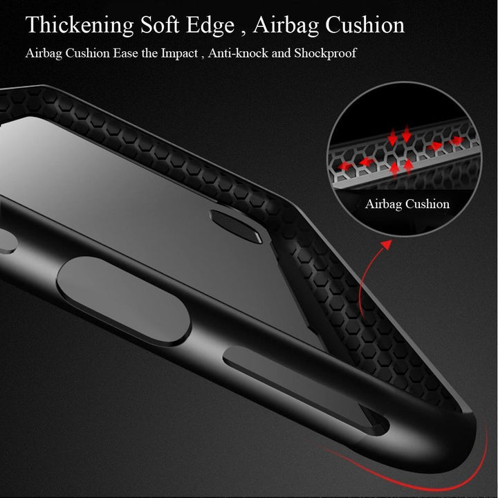 Herdet Glass iPhone Etui | Luvikno
