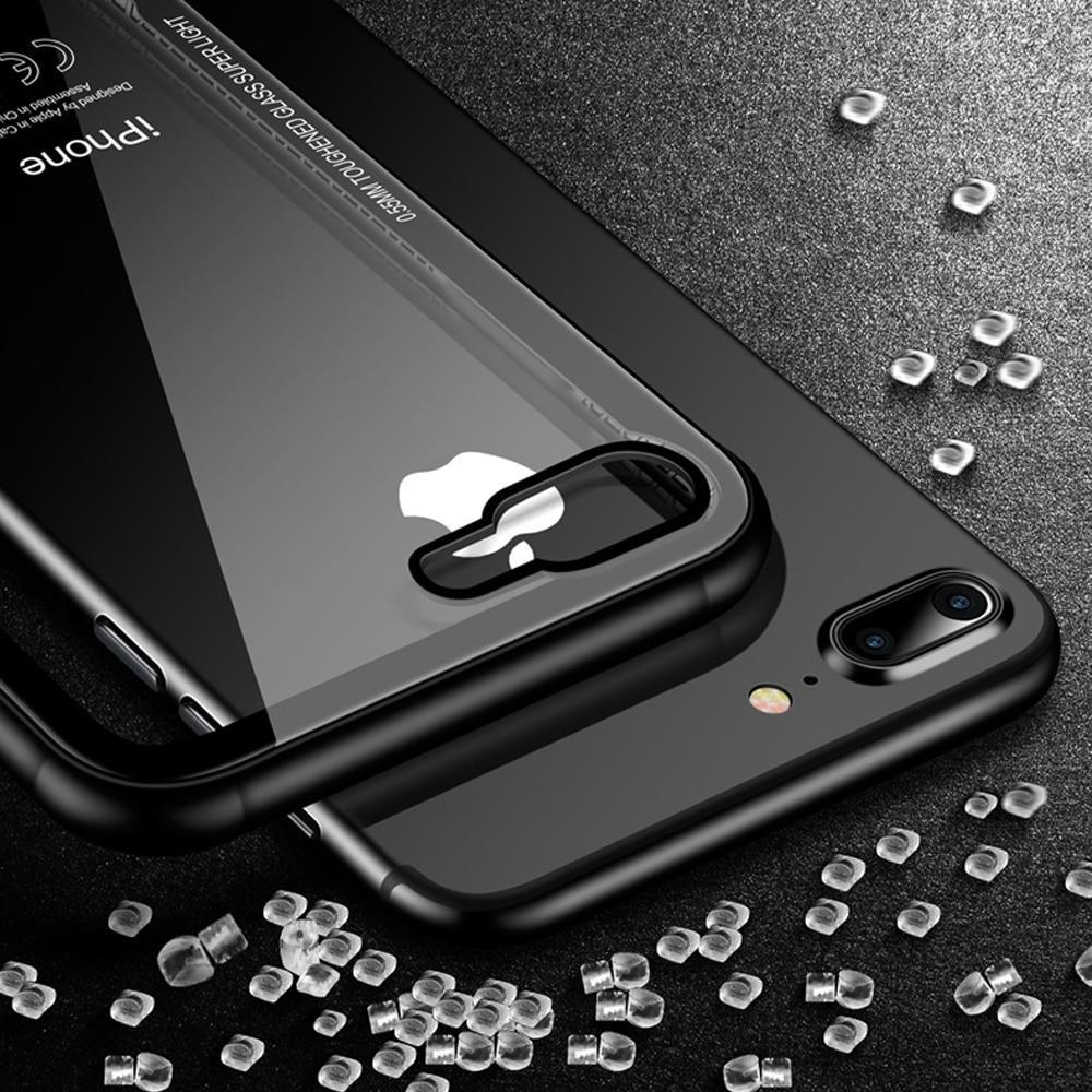Herdet Glass iPhone Deksel | Luvikno