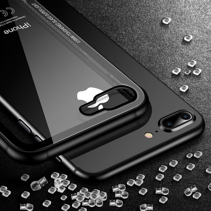 Herdet Glass iPhone Etui | Luvikno