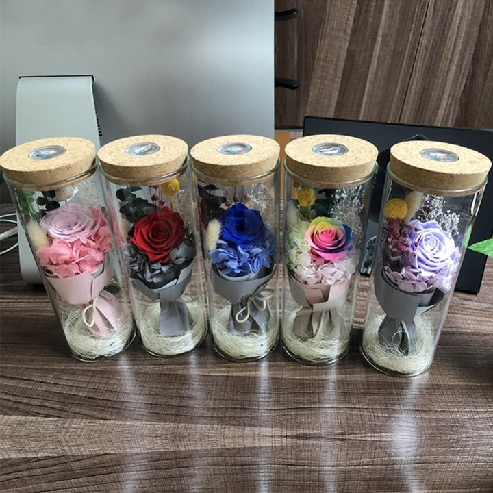 Rose Lampe med Fjernkontroll | Luvikno