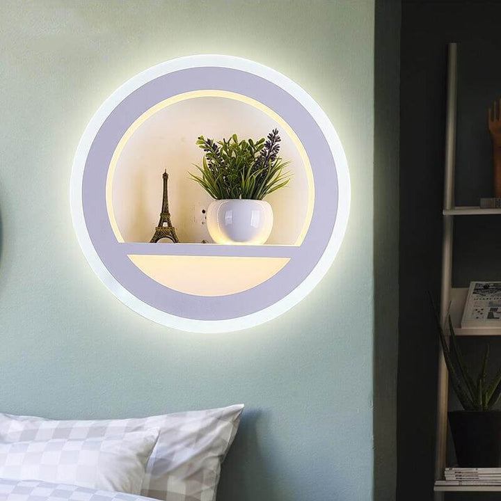 Acrylic Led Vegg moderne Vegglamper | Luvikno