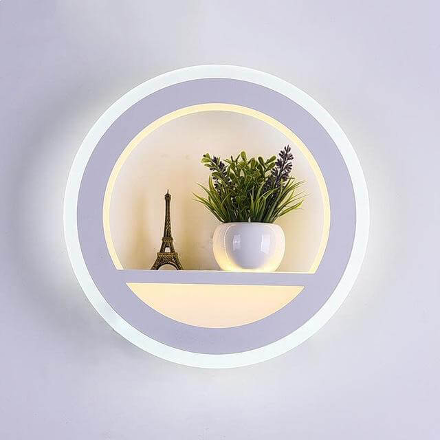 Acrylic Led Vegg moderne Vegglamper | Luvikno