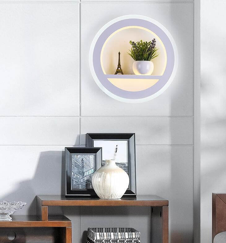 Acrylic Led Vegg moderne Vegglamper | Luvikno