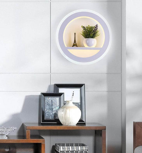 Acrylic Led Vegg moderne Vegglamper | Luvikno