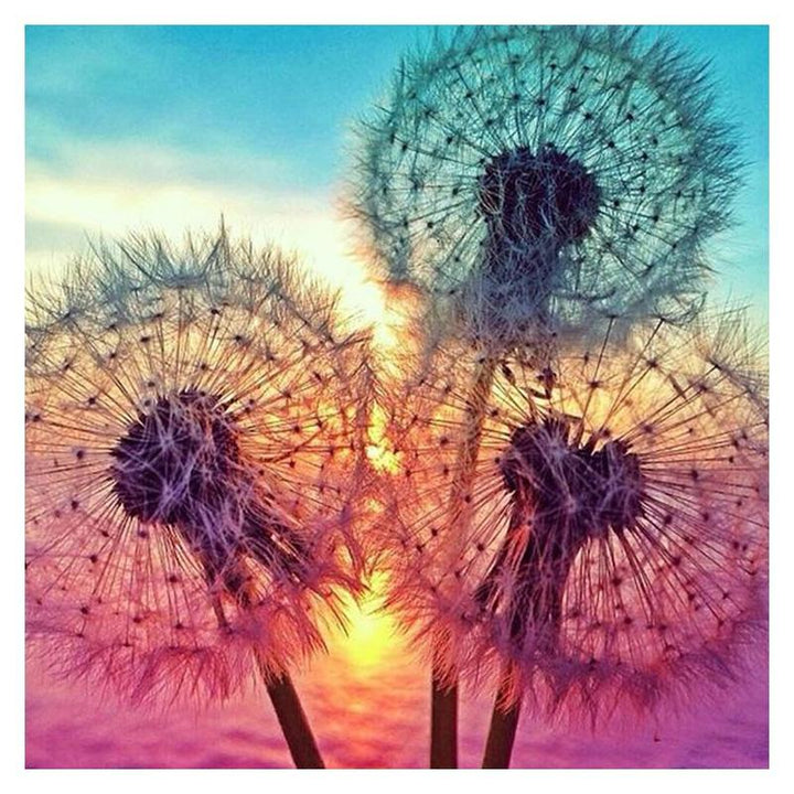 Dandelion Sunset - GemPaint Kit | Luvikno