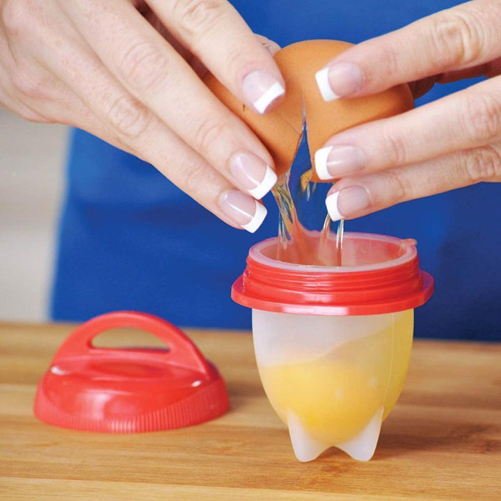 Mini Egg Cooker, Set med 6 Deler | Luvikno