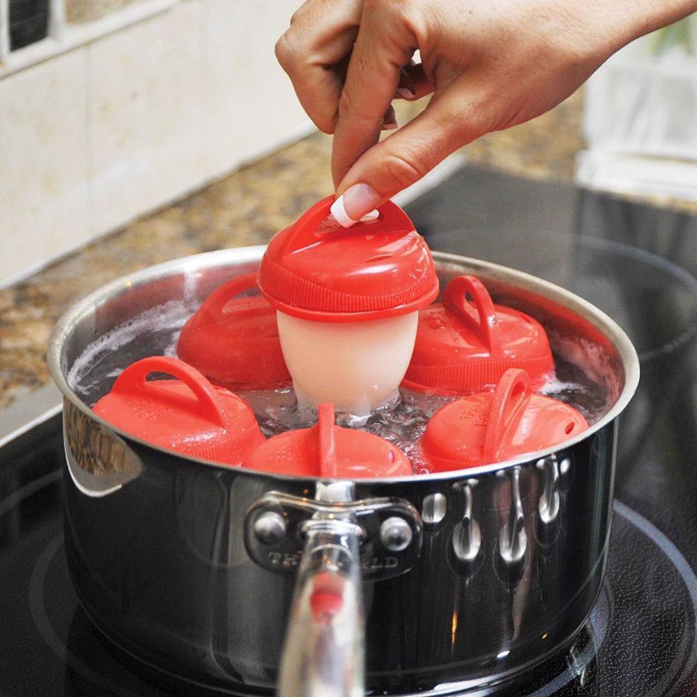 Mini Egg Cooker, Set med 6 Deler | Luvikno