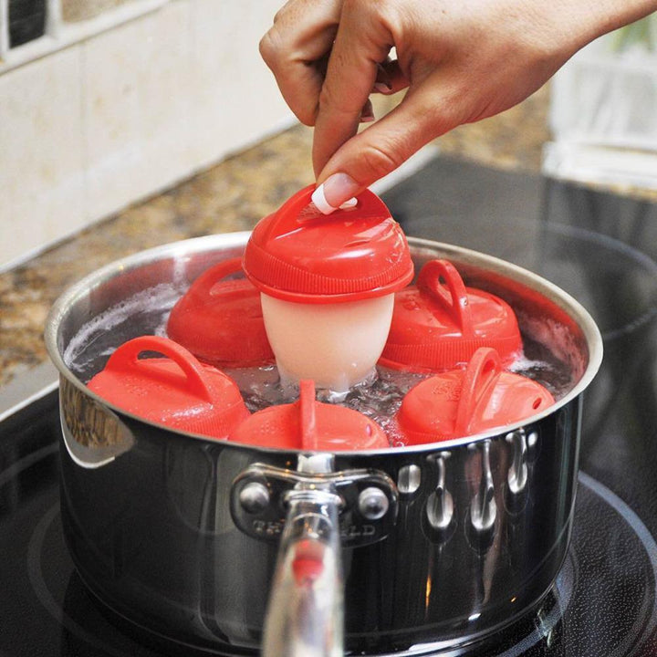 Mini Egg Cooker, Set med 6 Deler | Luvikno