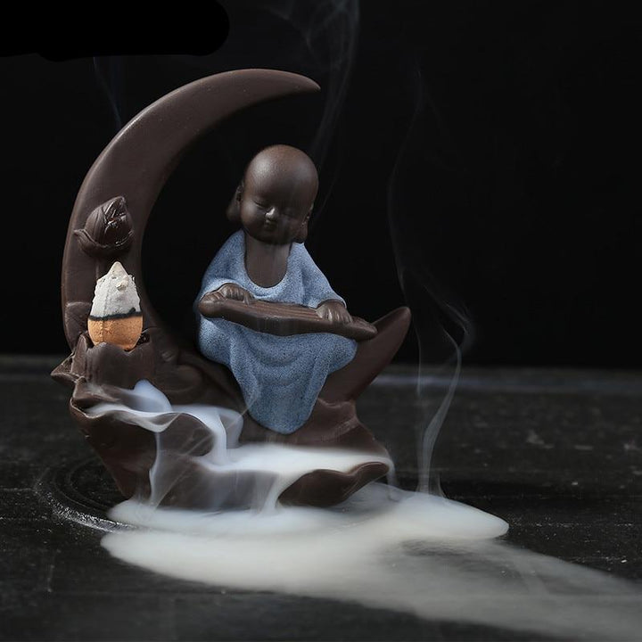 Monk On The Moon Røkelsesholder | Luvikno