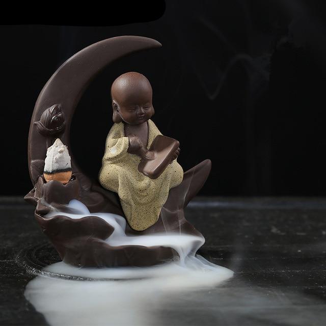 Monk On The Moon Røkelsesholder | Luvikno