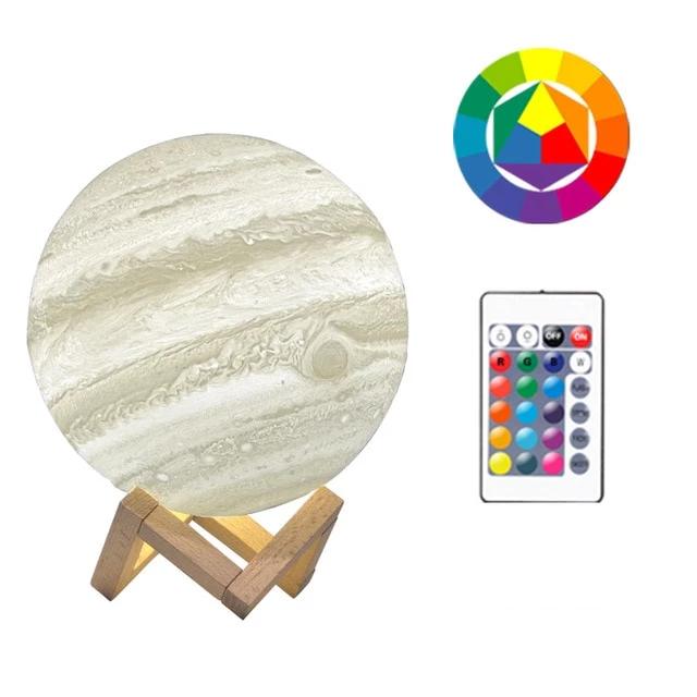 Jupiter Fargeforandrings Skrivebordlampe | Luvikno