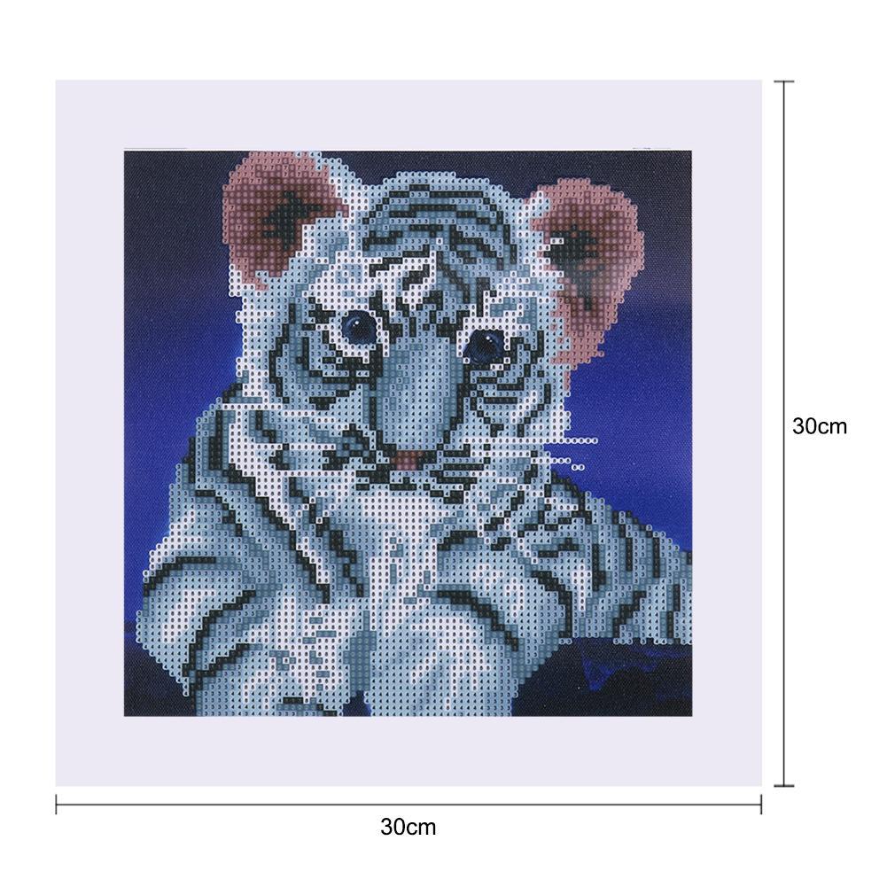 Lekende Baby Tiger - GemPaint Sett | Luvikno