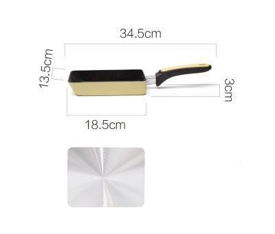 Ollam - Non-Stick Aluminium Egg Roll Stekepanne | Luvikno