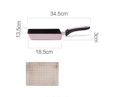 Ollam - Non-Stick Aluminium Egg Roll Stekepanne | Luvikno