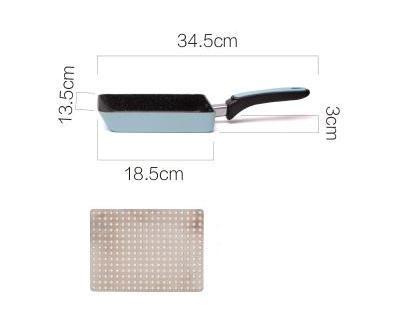 Ollam - Non-Stick Aluminium Egg Roll Stekepanne | Luvikno