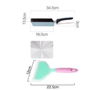 Ollam - Non-Stick Aluminium Egg Roll Stekepanne | Luvikno