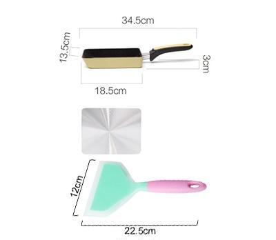 Ollam - Non-Stick Aluminium Egg Roll Stekepanne | Luvikno