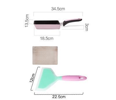 Ollam - Non-Stick Aluminium Egg Roll Stekepanne | Luvikno