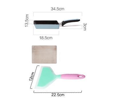 Ollam - Non-Stick Aluminium Egg Roll Stekepanne | Luvikno