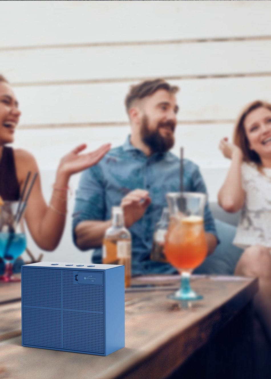 Baze - Bærbar Bluetooth-høyttaler | Luvikno