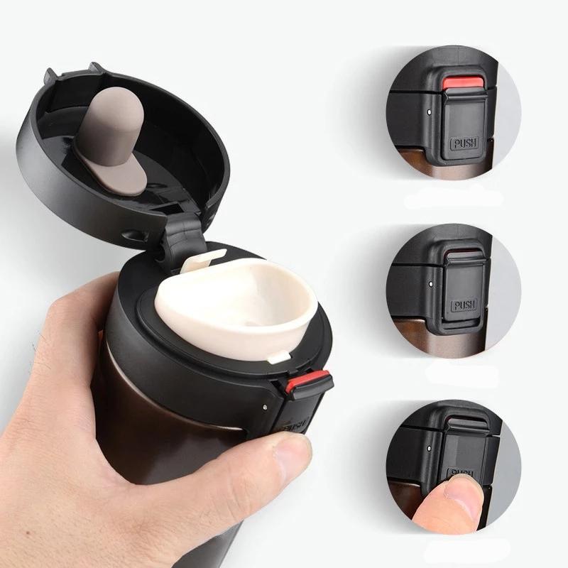 Kaffe På Farten - Dobbelvegget Vakuum Termomugg | Luvikno