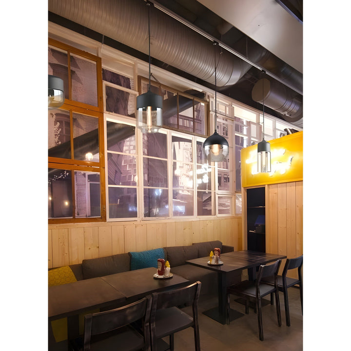 LED Pendellampe laget av glass - Moderne, skandinavisk design for stilige oppholdsrom | Luvikno