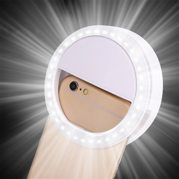 LED Ring Blits Mobil Kamera Lys | Luvikno