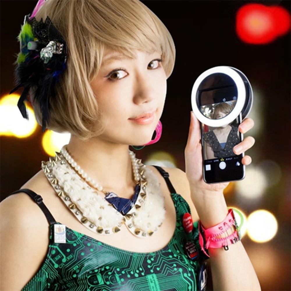 LED Ring Blits Mobil Kamera Lys | Luvikno