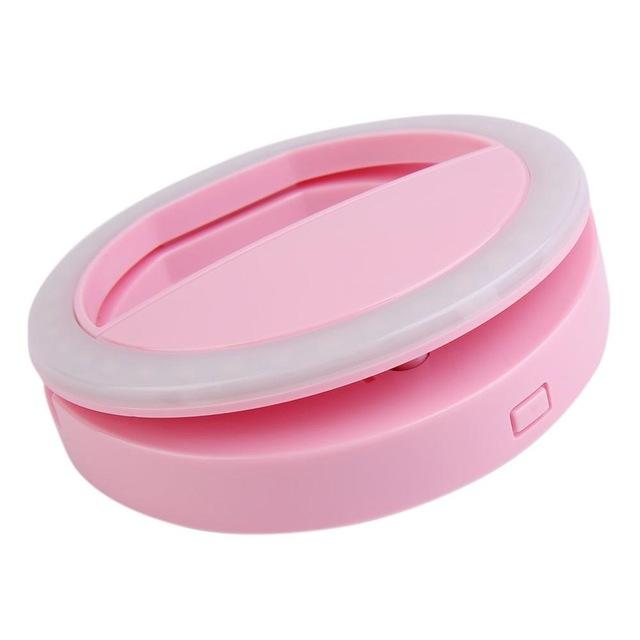 LED Ring Flash Mobil Kamera Lys | Luvikno