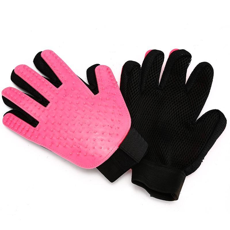Pet Grooming Glove for Cats, Dogs & Horses | Luvikno