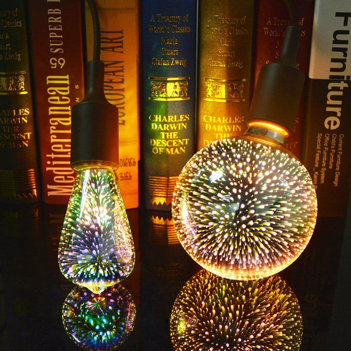 3D LED Julelys Pærer | Luvikno