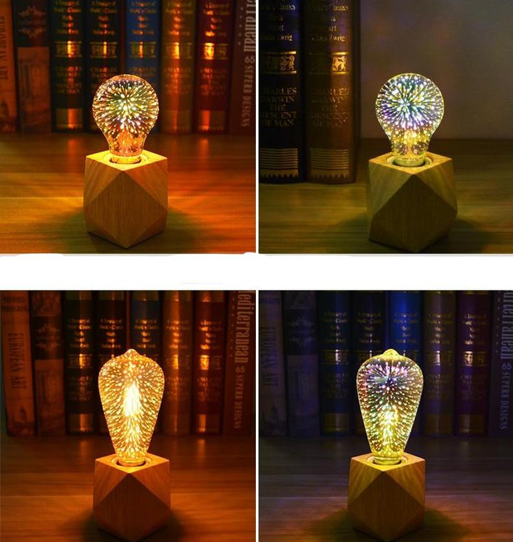 3D LED Julelys Pærer | Luvikno