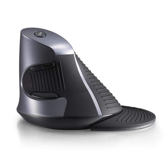 Ergonomisk Vertikal Trådløs 6 Knapper Mus | Luvikno