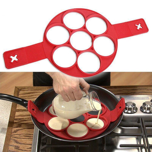 Non-Stick Silikon Egg & Pancake Mold | Luvikno