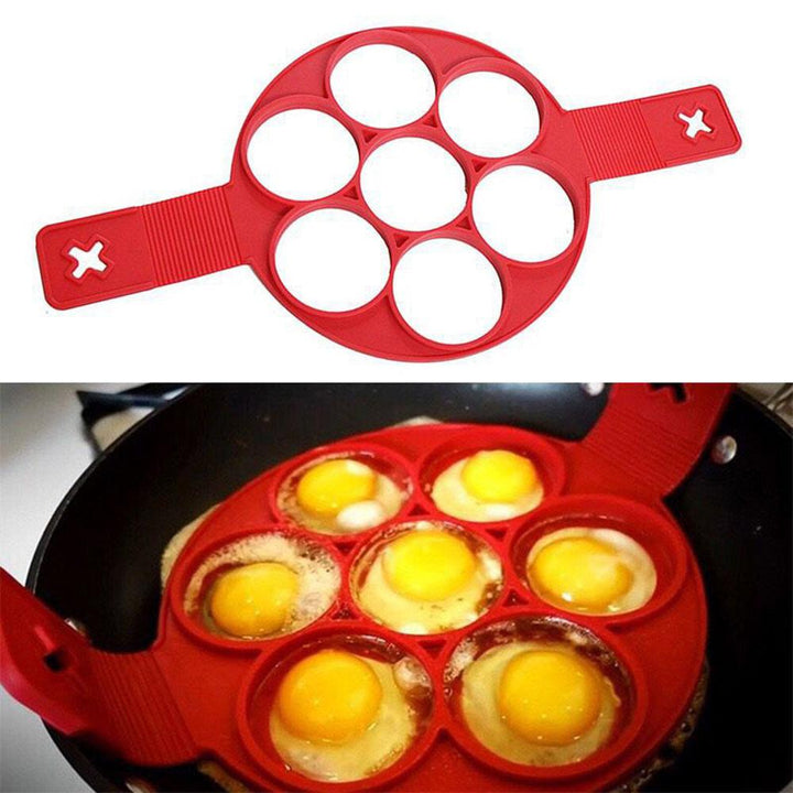 Non-Stick Silikon Egg & Pancake Mold | Luvikno