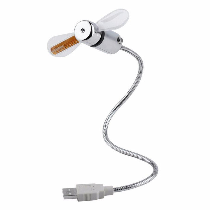 USB Mini Vifte med LED Tid | Luvikno