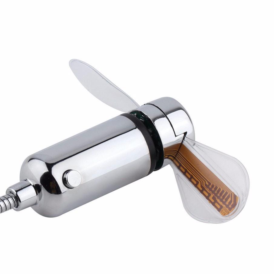 USB Mini Vifte med LED Tid | Luvikno