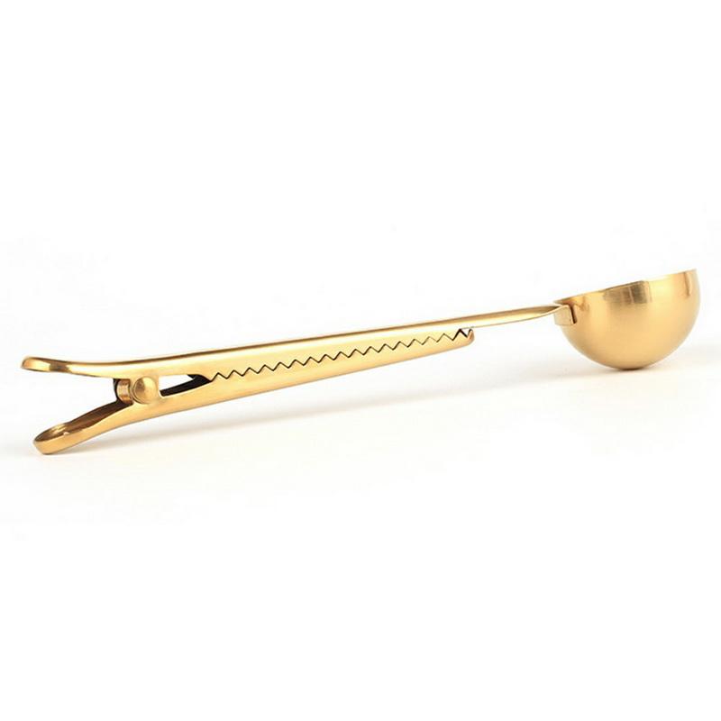Cafe - Multifunksjonell Kaffe Scoop & Klem | Luvikno