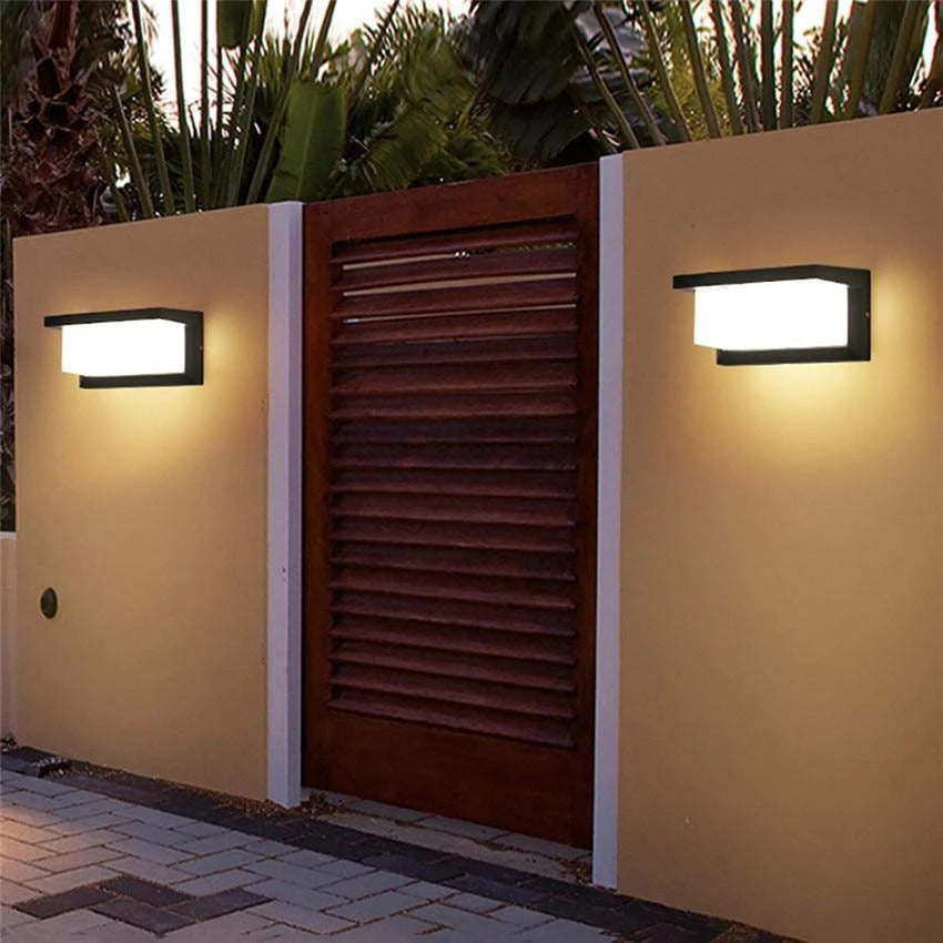 Horisontal LED Utendørslampe | Luvikno
