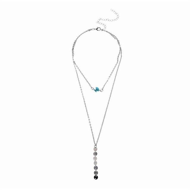 Multilags Boho Dråpe Halskjeder | Luvikno