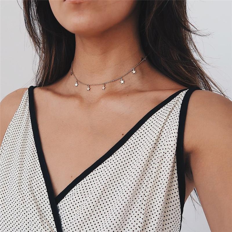 Multi Layered Boho Dråpe Halskjeder | Luvikno