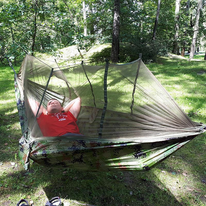 Camper - Myggnett Parachute Hengekøye | Luvikno